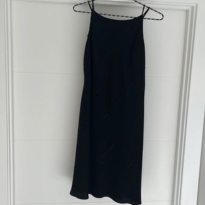 Jones Wear, Dress, Women’s, petite, size 6, black, formal, knee length, beaded